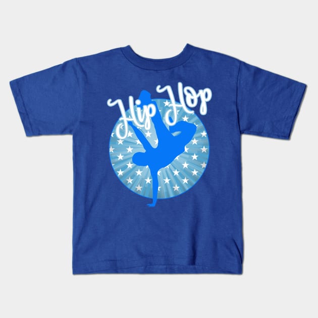 Hip Hop Dancer Kids T-Shirt by letnothingstopyou